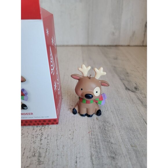 Hallmark little reindeer ornament Xmas cute - Picture 2 of 6